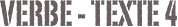 Verbe - Texte 4